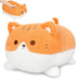 Orange Cat Stuffed Animal Plush Pillow, 15Inch Cute Cat Plushie Soft Cat Pillow Plush Toy Stuffed Animals Cat, Kawaii Stuffed Kitten Soft Cat Hugg...