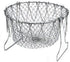 304 Stainless Steel Foldable Steam Rinse Strain Fry Basket Strainer Net Kitchen Cooking Tool for Fried Food or Fruits...