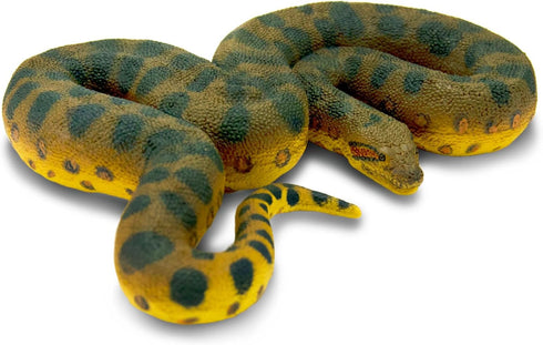 Safari Ltd. Green Anaconda Figurine - Detailed 6" Plastic Model Figure - Fun Educational Play Toy for Boys, Girls & Kids Ages 3+...