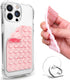 Suction Cup Phone Mount, Double Sided Silicone Suction Phone Case, Phone Sticky Grip for iPhone and Android, Hands-Free Fidget Toy Mirror Shower P...
