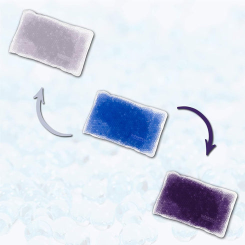 Reusable Hot Cold Pack with Strap, Sports Size Ice Pack with Gel Beads for Athletes, Flexible Hot & Cold Compress for Arthritis Pain Relief, Swell...