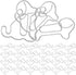 LALAFINA 50pcs Dog Paper Clips, Fun Paper Clips Animal Bookmark Clips Metal Paper Pin Folder Bookmark Clips Dog Office Supplies for Women Men Dog ...