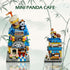 Panda Coffee-Shop Building-Blocks Set- Mini Blocks Cafe House Construction Building Blocks Collection Set 410 PCS for Teen and Adults, as Celebrat...