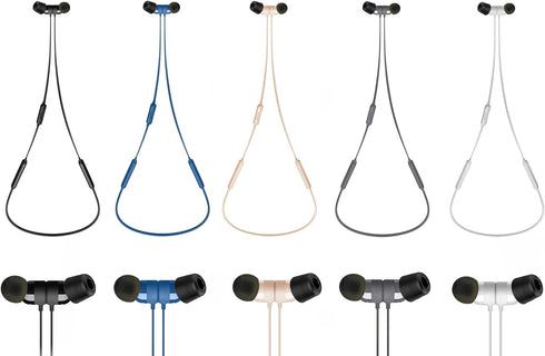 12pcs (BPH-BMF-sC)- S/M/L Replacement Eartips Earbuds for In Ear Earphones with 4.9mm to 6.3mm Nozzle Attachment Memory Foam and Silicone Ear Adap...