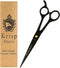 Professional Hair Cutting Scissors - Krisp Shave Japanese Stainless Steel Salon Barber Scissor (7 Inch) - Shears for Men's Beard Mustache Women Ki...