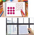 16 Pcs Circle Stencils for Drawing, Round Geometric Stencils Polka Dot Stencils Mixed Media Circle Painting Stencil for Drafting Wood Furniture Pi...