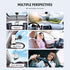Neewer Suction Cup Mount for iPhone GoPro Action Camera with Magic Arm & 360° Pan 90° Tilt Ball Head, Quick Buckle Lock Outside Windshield Car Mou...
