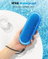 LENRUE Bluetooth Speakers, Waterproof Portable Speakers with TWS, 24 Playtime, Stereo Sound, Wireless for Home Shower Pool Beach Outdoor (Blue)......