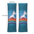 Suxgumoe Car Seat Belt Pillow for Kids, 2Pcs Unicorn Car Seat Belt Cover Pad Head and Neck Support (Unicorn Green)1...