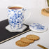 McIntosh Always In Bloom Fine Bone China (15 oz) Tea Mug with Infuser and Lid in Matching Gift Box...