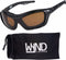 WYND Blocker Polarized Riding Sunglasses Extreme Sports Wrap Motorcycle Glasses...
