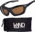WYND Blocker Polarized Riding Sunglasses Extreme Sports Wrap Motorcycle Glasses...