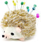 Honbay Furry Hedgehog Shape Pin Cushion Fabric Pin Holder for Sewing or DIY Crafts (Brown)...