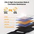 10W Mini Solar Panel, USB Solar Charger Foldable Portable IP67 Waterproof Solar Powered Battery Charger for Small Fan, Camera, Water Pump, Bicycle...