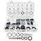 225pcs Rubber O Ring Assortment Kits 18 Sizes Sealing Gasket Washer Made of Nitrile Rubber NBR for Automotive Repair, Plumbing and Faucet, Air or ...