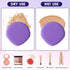 7Pcs Korean Makeup Sponge Puff Air Cushion Makeup Puffs for Foundation Concealer Teardrop Mix Setting Powder Puff Makeup Cushion Puff Foundation S...