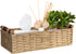 Round Paper Rope Storage Basket with Handle, Beige, 14.5in x 6.6in x 3.74in...