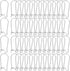 1 Box 120Pcs Kidney Earring Finding Teardrop Earring Wires Stainless Steel U Shaped Hoop Wires Long Earring Hooks Dangle Silver Earring Wires for ...