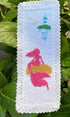 5 pcs mermaid Bookmark Cross Stitch Kits,Small Easy, Bookmarks Cross Stitch,14 Count Counted Cross Stitch Kits,Cotton Thread, Cotton cat Bookmarks...