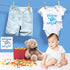 22 Pieces Baby Shower Stencils for Painting Cute Small Onesie Stencils Mixed Animal Stencils Baby Theme Painting Templates for Painting on Fabric ...