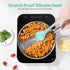 13.3" Solid Cooking Spoon: U-Taste 600ºF Heat Resistant Kitchen Mixing Spoon, Food Grade Nonstick Long and Large Rubber Soup Utensil for Serving, ...