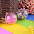 20 Pack Clear Plastic Fillable Ornament Ball,Sweetfamily DIY Christmas Decorations Tree Balls Baubles Craft Transparent Ball Gifts for Christmas,W...