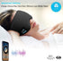 Wireless Sleep Mask,SKEYEOL Sleep Headphones,Adjustable&Washable Music Travel Sleeping Headset with Built-in Speakers Microphone Hands-free for Ai...