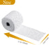 2 Rolls White Plaster Cloth Gauze Bandages Rolls Plaster Strips Easy to Use Halloween DIY Crafts for Wrap Strips, Belly Cast, Mask Making, Scenery...