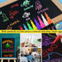 Extra Fine Tip Chalk Markers (8 Pack 1mm Point), Liquid Chalk Pens - Dry Erase Marker Pens for Blackboard, Chalkboards, Windows, Glass, Bistro, Ca...