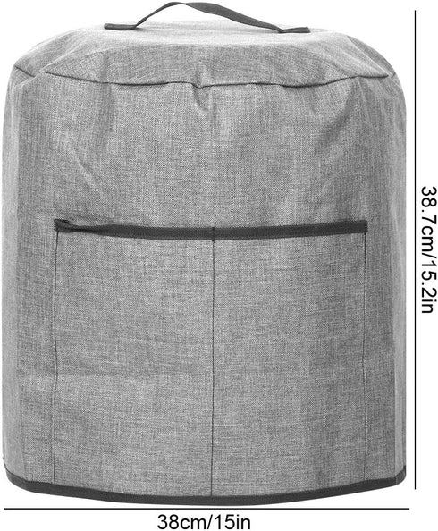 Appliance Cover Dust Cover,Round Pressure Cooker Dust Cover Washable Protective Cover With Pocket Reliable Pressure Cooker Cover Elegant Kitchen A...
