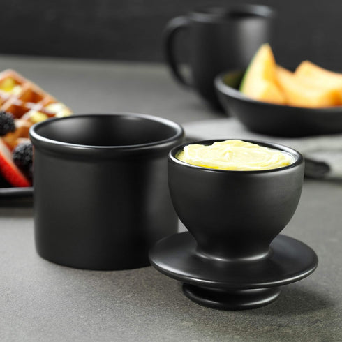Butter Bell - The Original Butter Bell Crock by L. Tremain, a Countertop French Ceramic Butter Dish Keeper for Spreadable Butter, French Ceramic B...