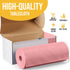 Exquisite Party Solids 54 Inch X 100 Feet Pink Plastic Table Cover Roll in A Cut - to - Size Box with Convenient Slide Cutter. Cuts Up to 12 Recta...