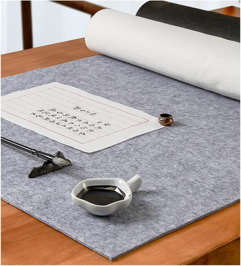 aufodara Felt 59''x16'' Large Felt Fabric 150x40cm x 3mm Thick for Crafts Felt Desk Mat Felt Bag Patchwork Sewing Decorations (Dark Grey)...