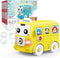 Kids School Bus Bubble Maker Machine with Musical Sliding Action - Outdoor Summer Toys for Toddlers Bubble Machine for Kids Toddler Toys Baby & To...