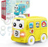 Kids School Bus Bubble Maker Machine with Musical Sliding Action - Outdoor Summer Toys for Toddlers Bubble Machine for Kids Toddler Toys Baby & To...