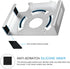 IFCASE Mac Mini M2 Mount, Heat Dissipation Design Anti-Scratch Behind Monitor, Under Desk, Wall Mount Stand for Mac Mini 2011 to 2023 M2 Pro, Comp...