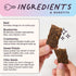 Leash & Load Dog Treats Beef Jerky Snack Bars, 5 oz Bag, Puppy and Dog Training Treats, Natural Superfood Grain Free Dog Treat Made with Real Beef...