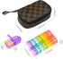 Weekly Pill Organizer with Pill case 2 Times a Day, 7 Day AM/PM Pill Case Portable Travel Pill Box with Storage Bag for Hold Vitamins, Supplements...