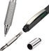 Zhanmai 16 Pieces Gift Pen Tool Pen 6 in 1 Multi Tool Pen with Ruler, Level Gauge, Ballpoint Pen and Pen Refills, Unique Gifts for Men (Black)...