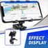 Pack-1 Car Dashboard Phone Holder, Snap-on Navigation Mount, Multi-Functional Automobile Interior Supplies, for Most Cars, Trucks and Vans (Black)...