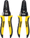 DOWELL 10-22AWG+22-30AWG Wire Stripping Tool Wire Stripper Cutter Pliers Tool Multi-Function Hand Tool for Electrician 2-Piece...