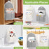2 Pack Wall Hanging Organizer Bag with Pockets Fabric Storage Bag Basket Caddy Waterproof 01 01...
