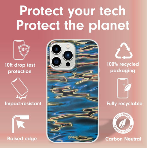 Sonix Phone Case for iPhone 13 Pro Max / 12 Pro Max | Compatible with MagSafe | 10ft Drop Tested | Ripple...