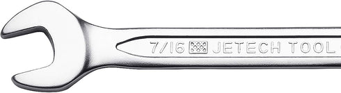 Jetech 7/16 Inch Combination Wrench, Industrial Grade Cr-V Steel Spanners with Precise 12 Point Opening, Off-Corners Design...