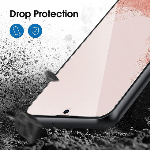 amFilm OneTouch Screen Protector for Samsung Galaxy S22 Plus 6.6 inch, Samsung Galaxy S22 + 6.6 inch, 9H Hardness with Camera Lens Protector, Bubb...