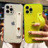 siduater Strap Holder Case for 6.7" iPhone 15 Pro Max with Kickstand, Shockproof Translucent PC Back Cover + Soft TPU Bumper with Adjustable Hand ...
