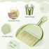Small Broom and Dustpan Set, 2PCS Mini Dust Pan and Brush Set, Kids Broom Dustpan Brush, Handheld Dust Pan with Cleaning Brush Combo for Home, Tab...