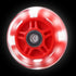 1-Pack 80mm Light Up Scooter Wheel Rear White Led Flashing Replacement Wheel for 3-Wheeled Kid Scooter (Red)...