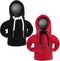 Universal Car Gear Shift Hoodie, 2PCS Upgraded Hoodie Car Gear Shift Cover(6.3in) Funny Shifter Hoodie,Interior Accessories,Red and Black Car Deco...