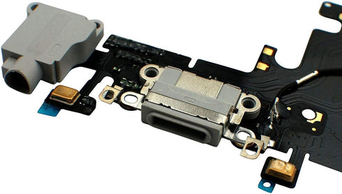 Charging Port Replacement for iPhone 6S Black,GVKVGIH Replacement Charging Port Dock Connector Flex Cable for iPhone 6S(6S Black)...